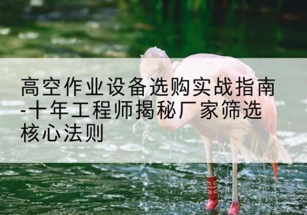 清新剪叉式升降机厂家-高空作业设备选购实战指南-十年工程师揭秘厂家筛选核心法则